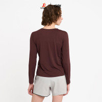 CIELE - Women - DLYLongsleeve - Dark Wine Red